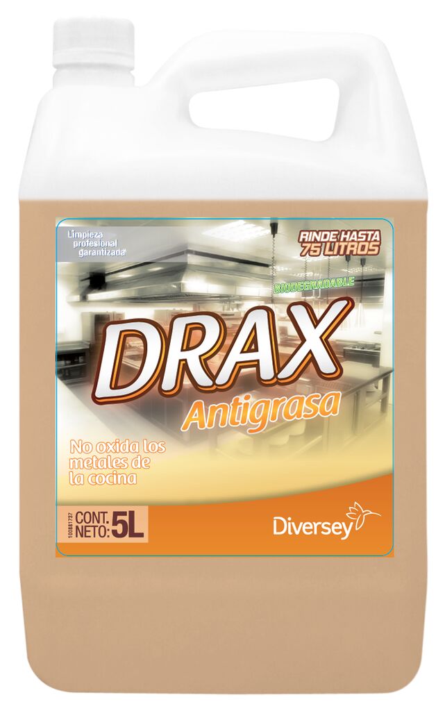 Drax Antigrasa 4x5L - Desengrasante